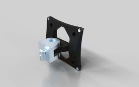 Monitorhalter zm anschrauben, Nut 8/10