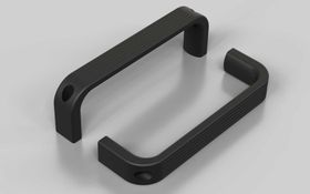 Bügelgriff, 195 x 58 mm, Nut 8/10
