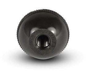 Bouton sphérique M10 / trou taraudé, crénelé