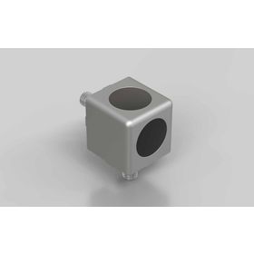 Würfelverbinder 40/2, blank, Nut 8