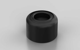Teller für Gelenkstellfüße, D=30 mm, Kugelkopf-D=15 mm