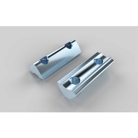 Doppelnutenstein einschwenkbar, mit Führungssteg, M6, Nut 6