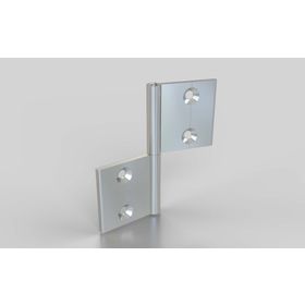 Flügel für innenliegendes Scharnierelement, aushängbar, zur individuellen Zusammenstellung, 45 mm