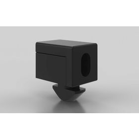 Befestigungsblock mit Vierkantmutter M5, Nut 6