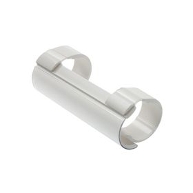 Rundrohr-Schild; Etikettenträger, zum Anklemmen