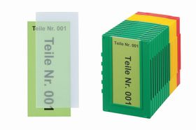 Systembox - Einstecksystem; Einsteckschild, groß