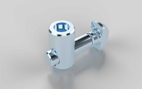Schnellspannverbinder mit Hammer 0°, Nut 8