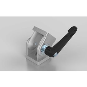 Gelenk, 40x40 mm, inklusive Klemmhebel, Nut 8