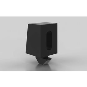 Uniblock 18 mit Vierkantmutter M5, Nut 6