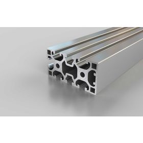 X Profil, 80x40 mm, 1N, Nut 8/Spezialnut X