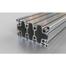 Aluminiumprofil, 180x90 mm, L, Nut 10