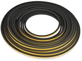 Foam gaskets 10,0x7,5, self-adhesive, spool at 20 m