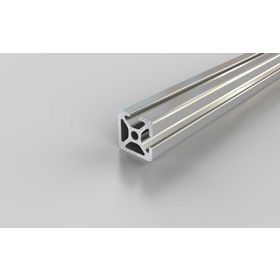 Aluminiumprofil, 20 x 20 mm, 2N90, Nut 5