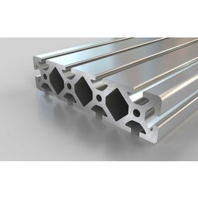 Aluminiumprofil, 160x40 mm, Nut 8