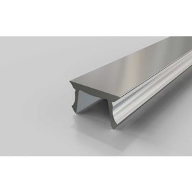 Abdeckprofil, silberfarbig, Nut 8