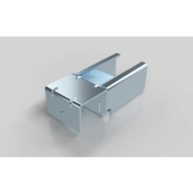 Schienenhalter ohne Stopp für Aluminium Rollenprofil