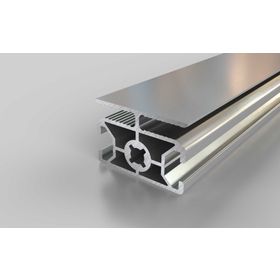 Schutzgitterprofil WG30, 30 x 45 mm, Nut 8