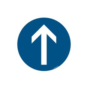 LongLife Schild - Bodenmarkierung; Bodenkennzeichnungsschild, selbstklebend