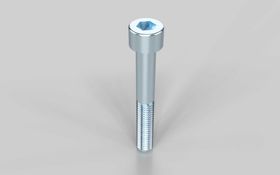 Zylinderschraube, ISO 4762, DIN 4762, M6 x 45 mm