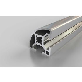 Radiusprofil, 30 x 30 mm, 90°, Nut 8