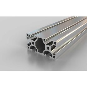 Aluminiumprofil, 60x30 mm, L, Nut 6