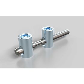 Schnellspannverbinder biegbar Stirn-Stirn, Nut 10/10