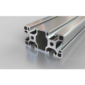 Aluminiumprofil, 80 x 40 mm, L, Nut 8