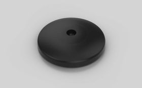 Teller für Gelenkstellfüße, D=100 mm, Kugelkopf-D=15 mm