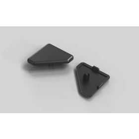 Abdeckkappe 40 x 40 mm 45°, Nut 8