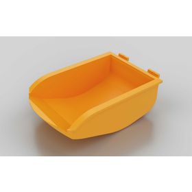 Greifbehälter, 105 x 153,5 x 50 mm, Nut 10
