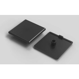 Abdeckkappe, 60 x 60 mm, Nut 10