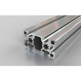 Aluminiumprofil, 45 x 90 mm, Nut 10