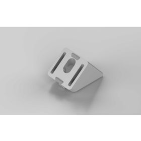 Winkelverbinder 20 45°, alufarbig, Nut 5