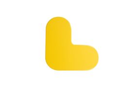 LongLife Rounded HD - Bodenmarkierung; L-Winkel, selbstklebend