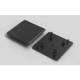 Abdeckkappe, 90 x 90L mm, Nut 10