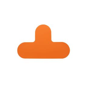 LongLife Rounded - Bodenmarkierung; T-Stück, selbstklebend