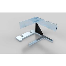 Stützfuß für den KLT-Lifter 2000 und 2300, Seitenbeladung links