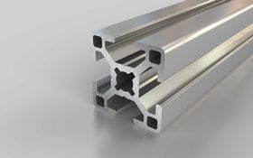 Aluminiumprofil, 30 x 30 mm, Nut 8