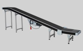 Gurtförderer mit Mittenantrieb mit unteren und oberen Abschnitt 820 mm