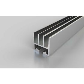 Schiebetürprofil, 45x45 mm, Nut 10