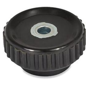 Knurled nuts / form D'