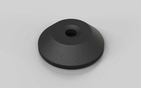 Teller für feste Stellfüße, D=80 mm