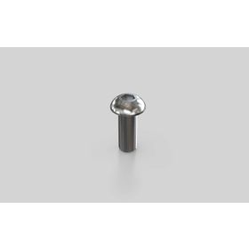 Halbrundschraube, ISO 7380, M8 x 20 mm