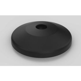 Teller für Gelenkstellfüße, D=80 mm, Kugelkopf-D=15 mm