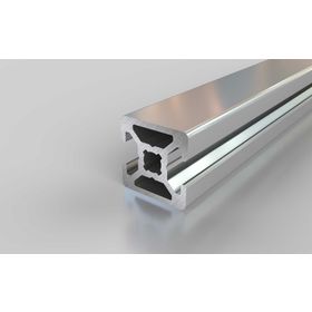 Aluminiumprofil, 20x20 mm, 2N, Nut 6