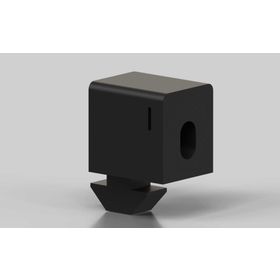 Befestigungsblock mit Vierkantmutter M6, Nut 8