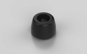 Teller für Gelenkstellfüße, D=30 mm, Kugelkopf-D=15 mm