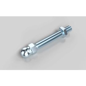 Gewindestange für Gelenkstellfüße, M10 x 70 mm, Kugelkopf-D=15 mm