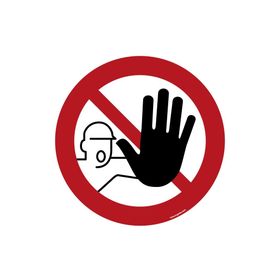 LongLife Schild - Bodenmarkierung; Bodenkennzeichnungsschild, selbstklebend