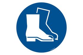 LongLife Schild - Bodenmarkierung; Bodenkennzeichnungsschild, selbstklebend